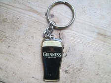 GUINNESS KEY FOB METAL /