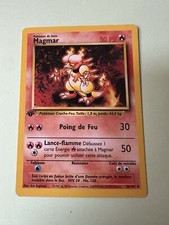 Carte Pokemon Magmar 36/102 Set de Base Edition 1 NM-MINT ???