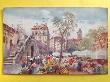 cpa Illustration Raphael TUCK 06 - NICE Alpes Maritimes Le MARCHÉ aux FLEURS