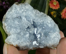 Druse Celestine bleu