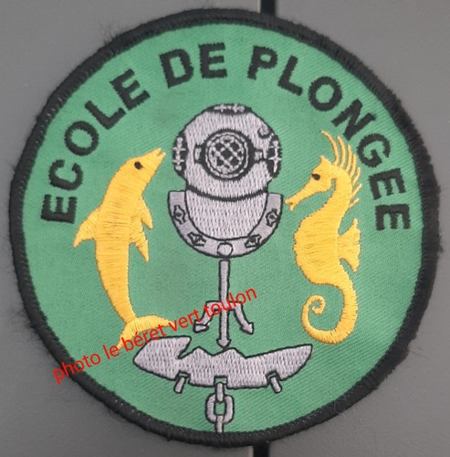 Patch ancien ecole plongée - ancien, de