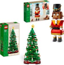 LEGO Sapin De Noël + figurine Casse-Noisette 40573 et 40640