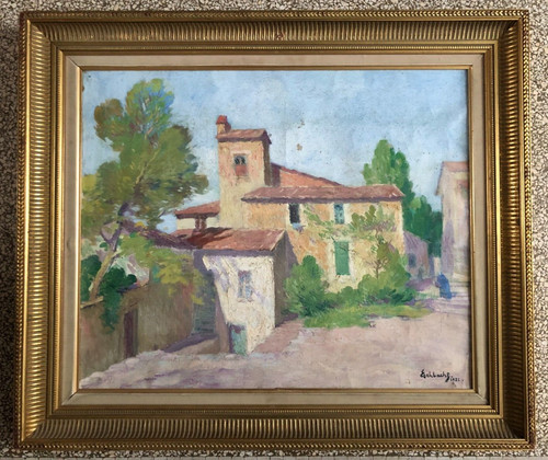 Hst tableau signé - tableau,