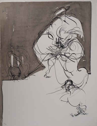 Raymond moretti jeune femme - jeune,