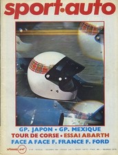 SPORT AUTO n°95 12/1969  GP MEXIQUE TOUR de FRANCE ABARTH SCORA AVEC ENCART