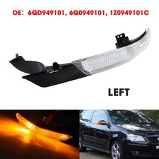 Clignotant LED Rétroviseur Gauche pour VW Polo 9N3 2005-2009 et Skoda Octavia II