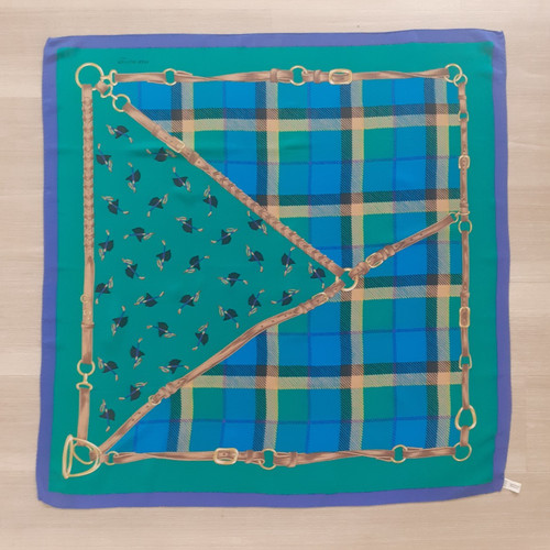 Foulard carre 100 soie - 100%,