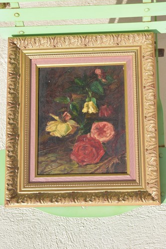 Bouquet roses xixème - de,