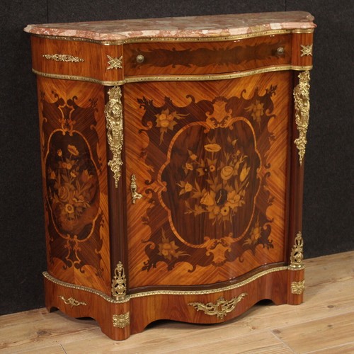 Buffet marqueté style - , ancien