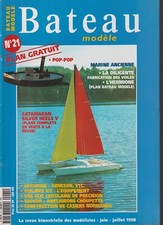 BATEAU MODELE N°21 PLAN : POP-POP / LA DILIGENTE / L'HERMIONE / SILVER HEELS V