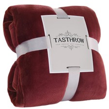 Bourgogne Plaid Couverture