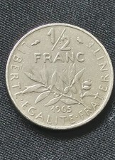 Pièce 1/2 Franc Semeuse 1965