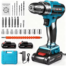 Perceuse Sans Fil 21V + Kit 24 Pièces – Visseuse Réparation Maison FR