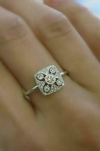 Bague mariage vintage art - mariage,