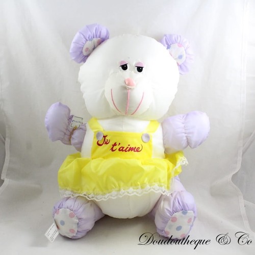 Peluche vintage ours bikin - peluche,