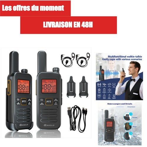 Talkie walkie longue portée - talkie,