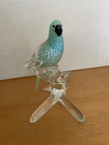 Figurine oiseau perruche - , en