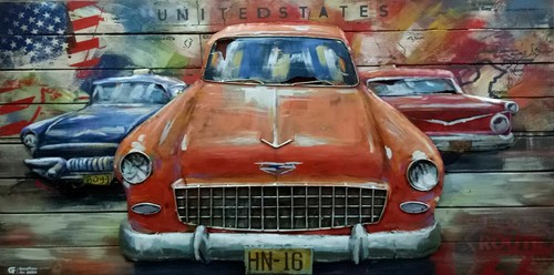 Rustique métal voiture - rustique,