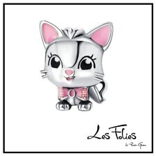 Charm Chat Chiot en Argent 925 - Les Folies (Modèle Pandora)