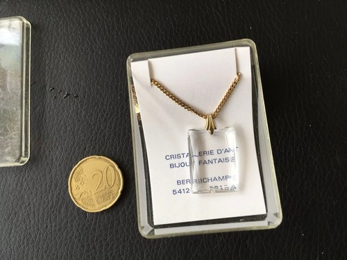 Pendentif cristal baccarat - pendentif,