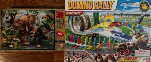 Sealed domino rally - &, 3d
