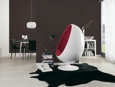 Fond d'écran non tissé As Creation Triangle Métallique Géométrique Moderne Design 365754