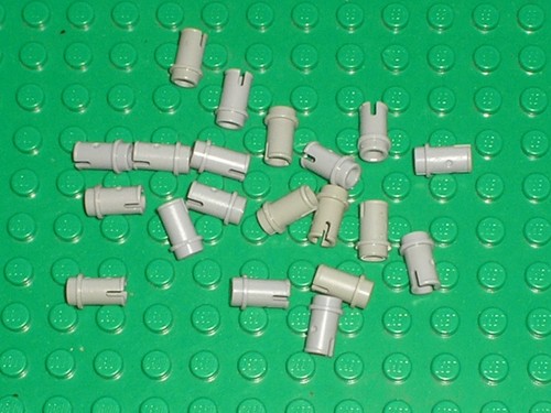 Lego technic oldgray pin - lego,