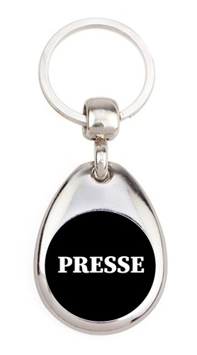 Presse porte clé en métal - clé,