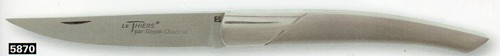 Effilé thiers inox sablé - le,