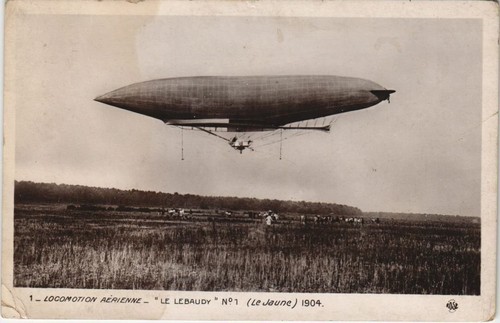Dirigeable lebaudy zeppelin - pc,