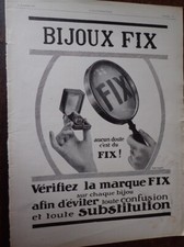BIJOUX FIX + pendule HOUR +
