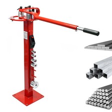 Cintreuse de tubes sur pied Presse cintrer manuelle Carré Rond Plat Acier Plier