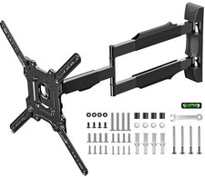 Longue Portée Support Mural TV Orientable Accroche Télévision Murale pour Tél...