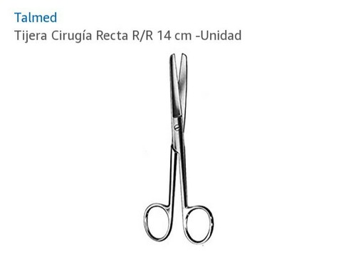 Tijera cirugia recta r - de, r/r