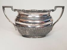 Ancien pot à sucre anglais en métal argenté James Dixon & Sons Sheffield