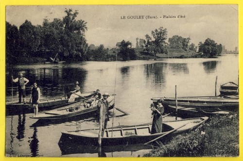 Cpa france le goulet - -,