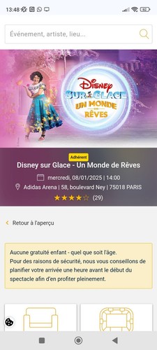 Places spectacle disney sur - spectacle,