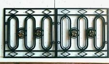 Garde corps Grille de protection en fer de fonte XX siècle