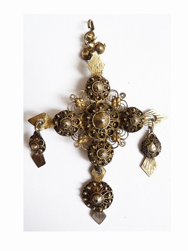 Croix pendentif argent - croix, en