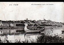 JOIGNY (89) GONDOLE animée à la FETE VENITIENNE en 1906