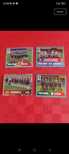 Lot stickers panini 2026 - lot,