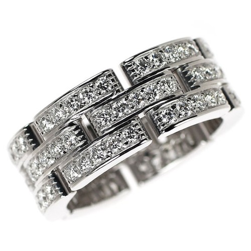 Bague cartier k18wg - bague,