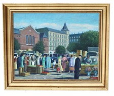 Huile Sur Toile Signée