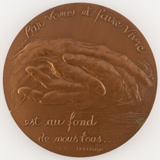 Médaille Société mutualiste