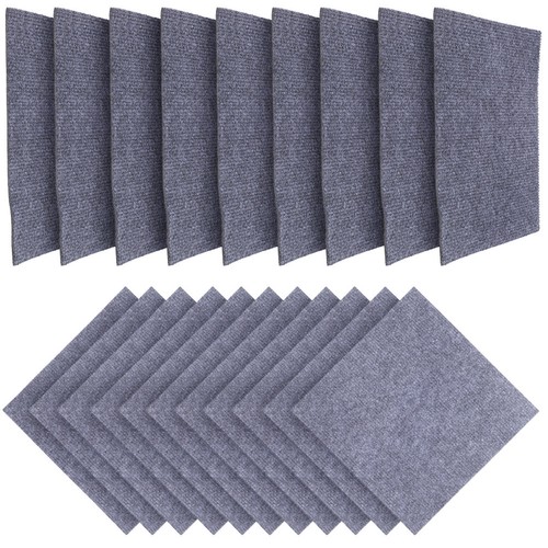 Pcs carrés moquette sol - 20, de