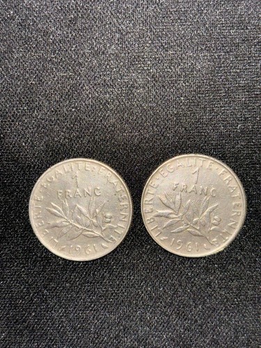 Pièces monnaies françaises - pièces,