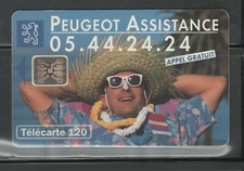 TÉLÉCARTE 120 SC5 - PEUGEOT