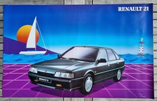 Affiche Originale de CONCESSIONNAIRE RENAULT R21 TURBO