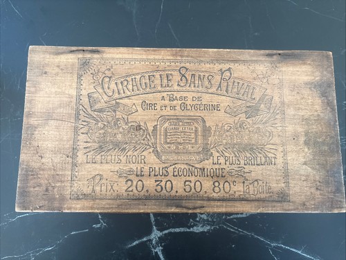Boite publicitaire ancienne - boite,