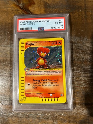 Pokemon 2002 expedition magby - pokemon,